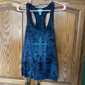 Cross Tank Top